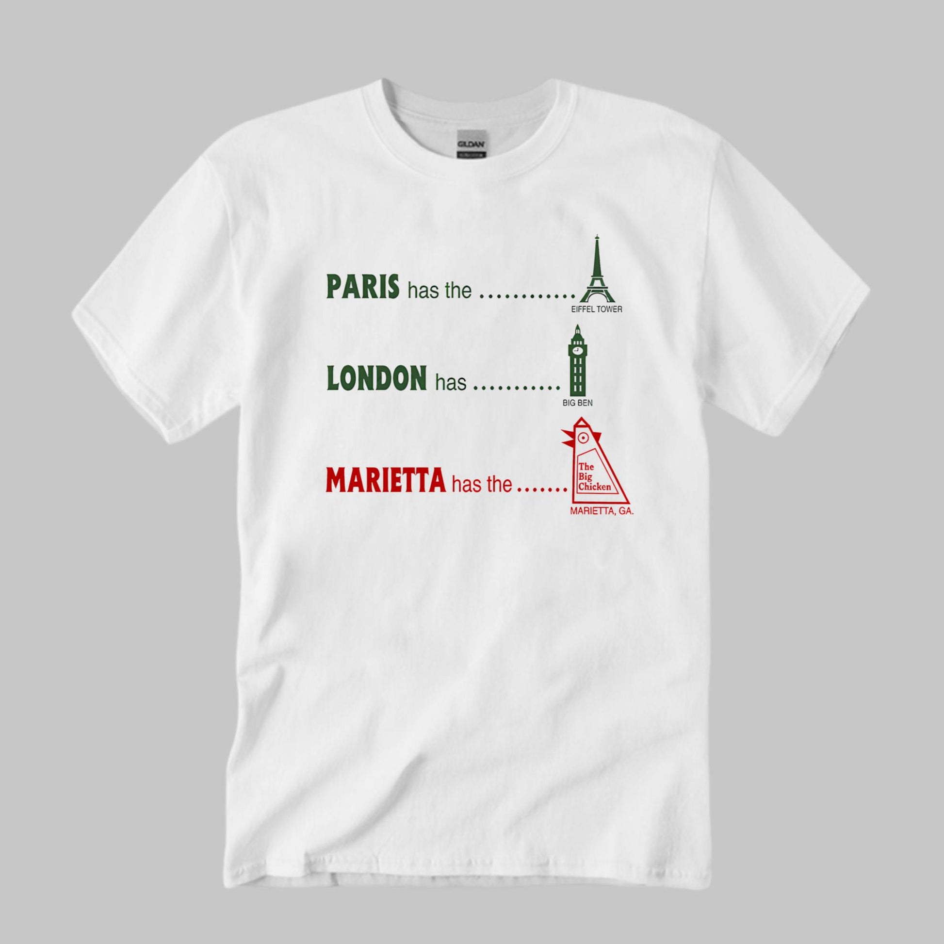 Marietta Has The Big Chicken Shirt