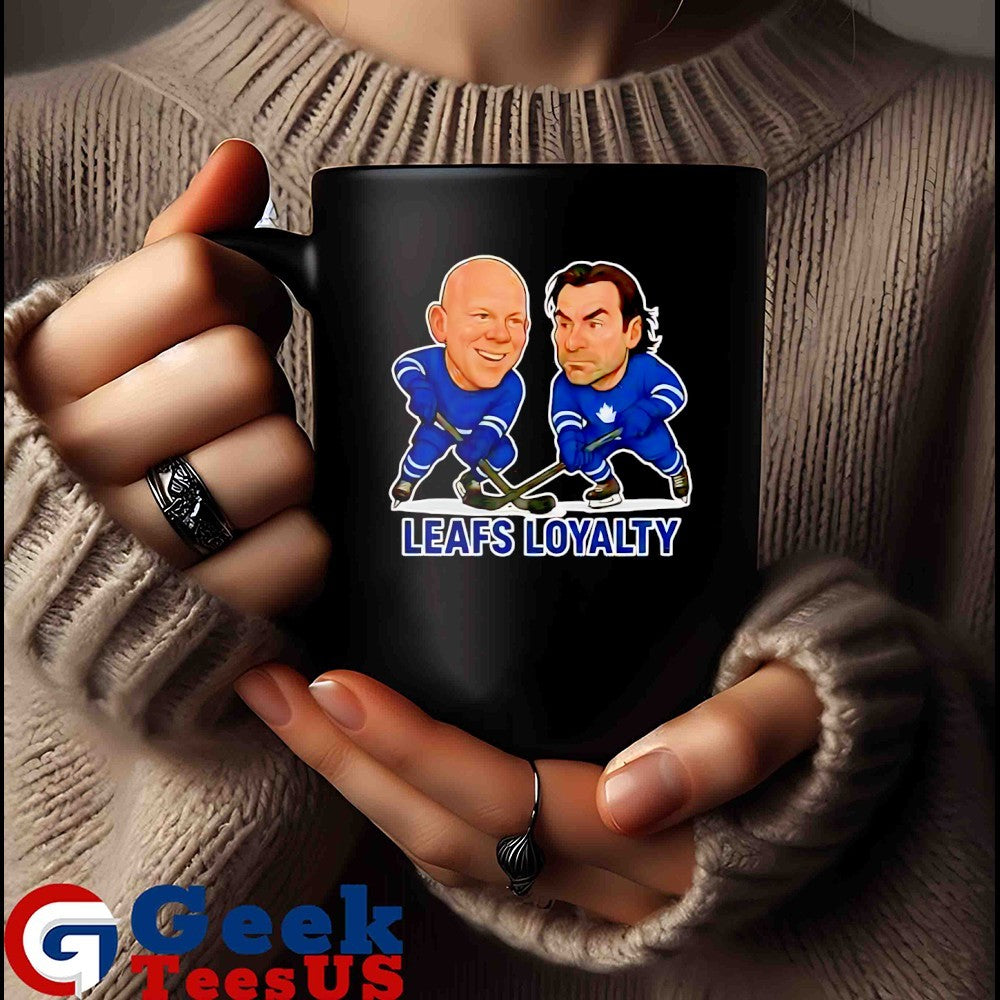 Mats Sudin and Darcy Tucker Leafs Loyalty Hockey caricatures shirt