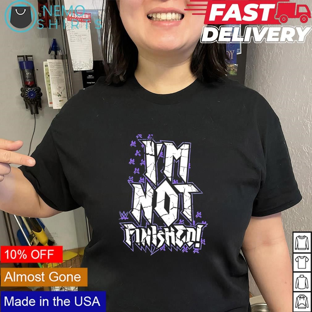 Matt Cardona I’m Not Finished shirt