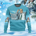 Matt Foley Livin’ In A Van Down By The River Ugly Christmas Sweater