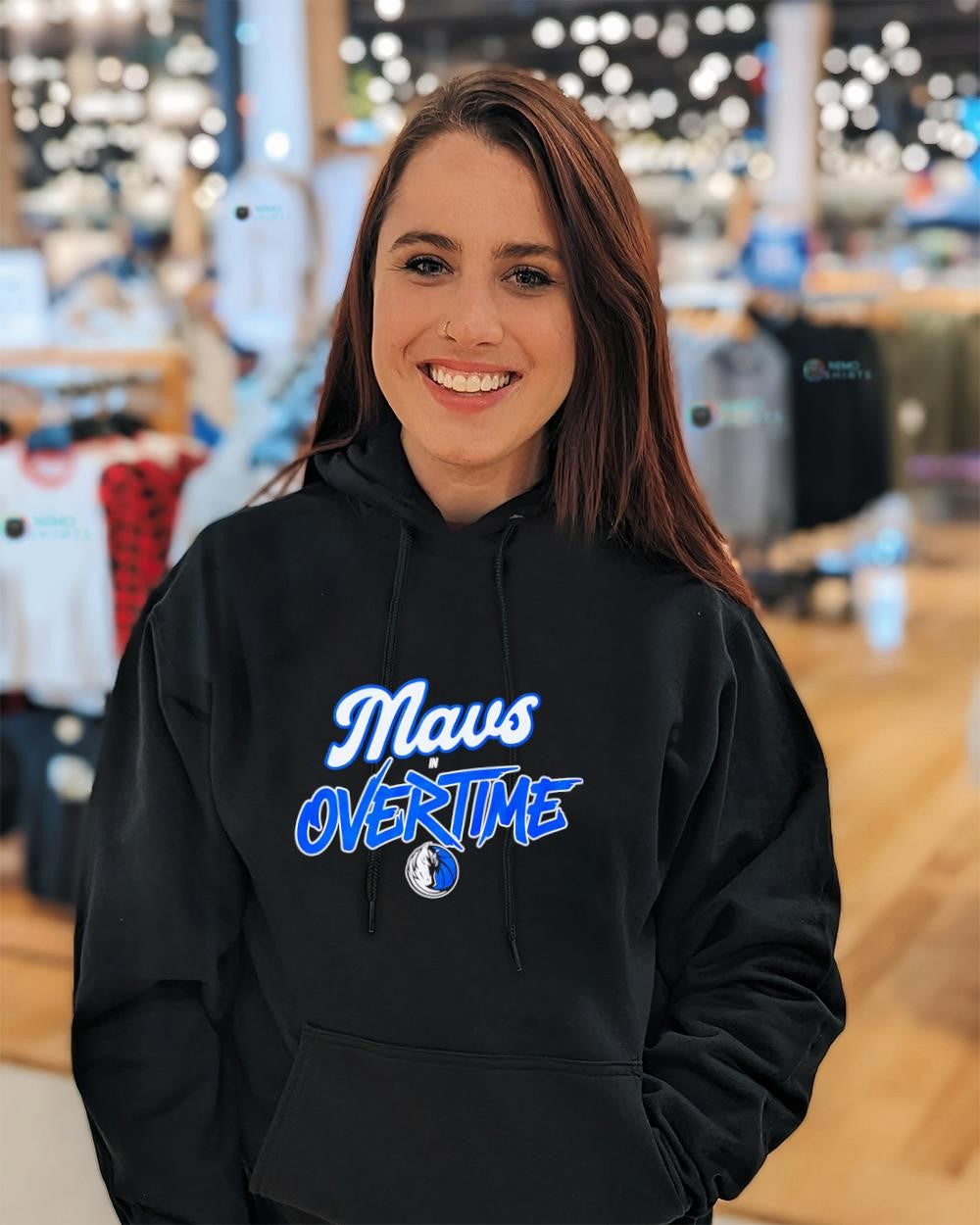 Mavs in overtime Dallas Mavericks basketball logo shirt
