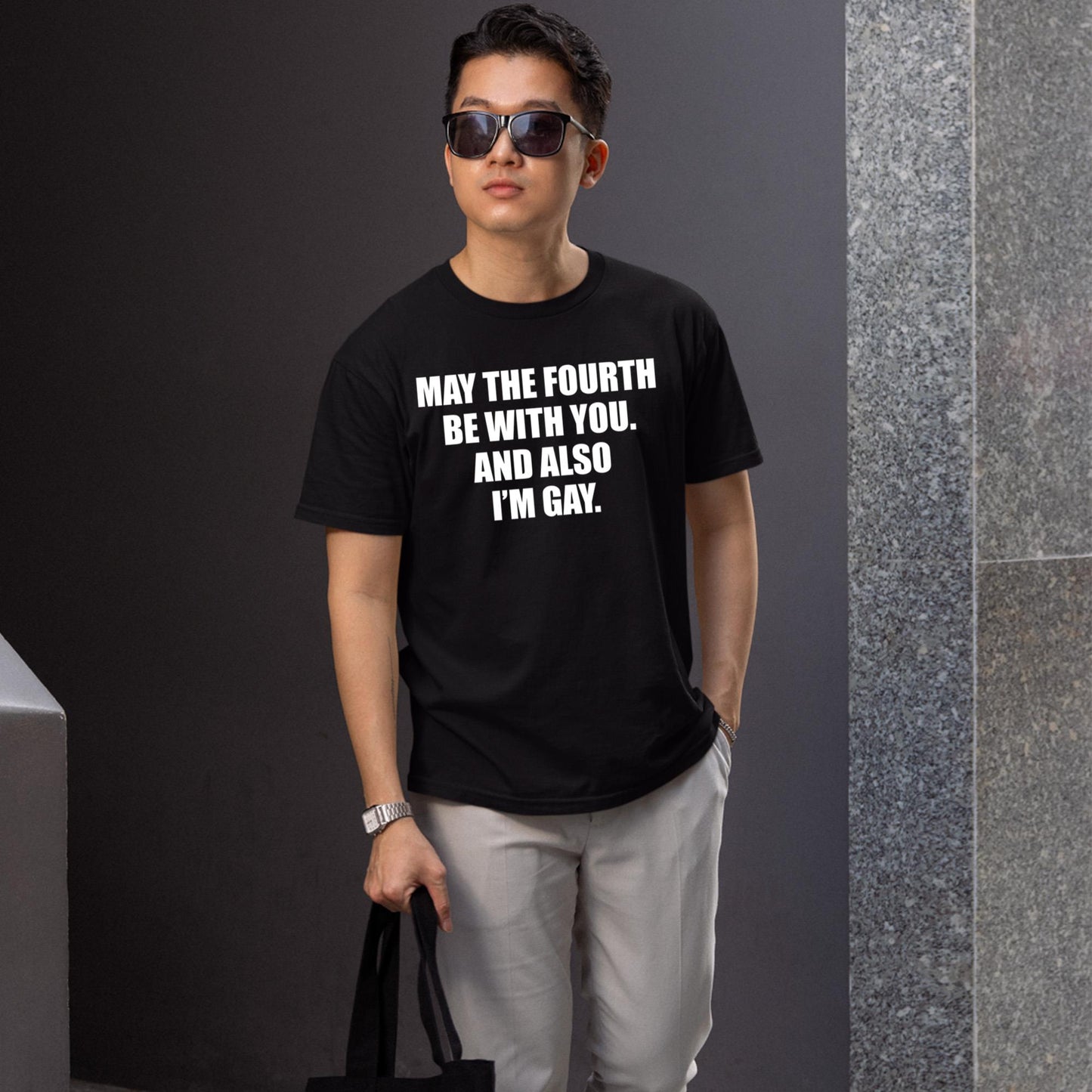 May The Fourth Be With You And Also I’m Gay Shirt