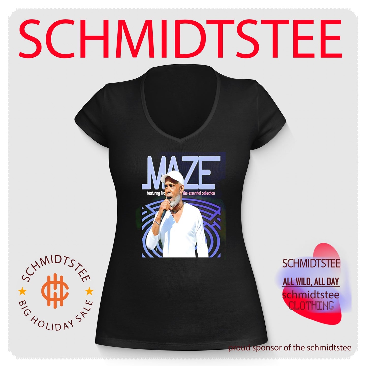 Maze Frankie Beverly the essential collection portrait shirt