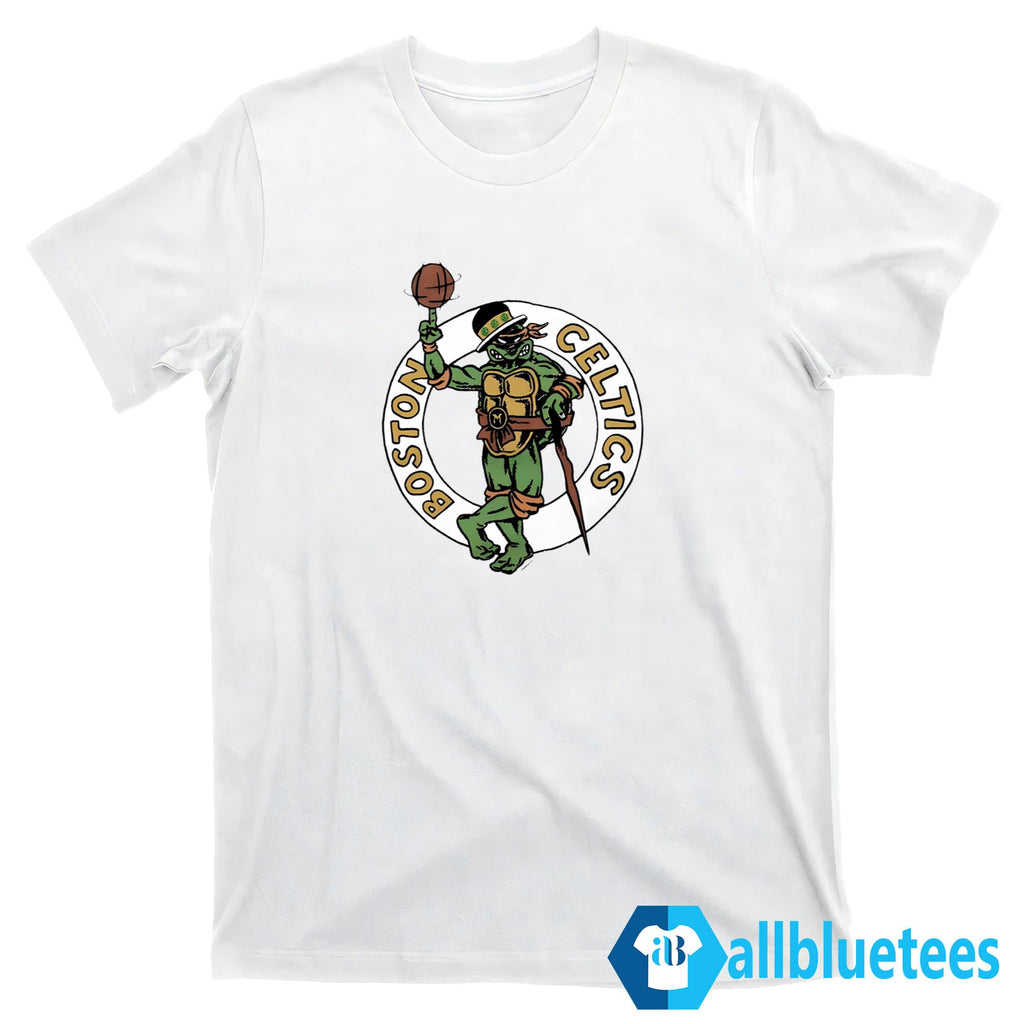 Joe Mazzulla Ninja Turtles Celtics Shirt