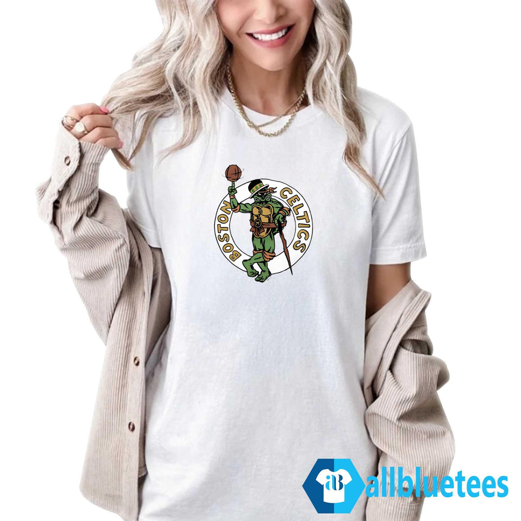 Joe Mazzulla Ninja Turtles Celtics Shirt