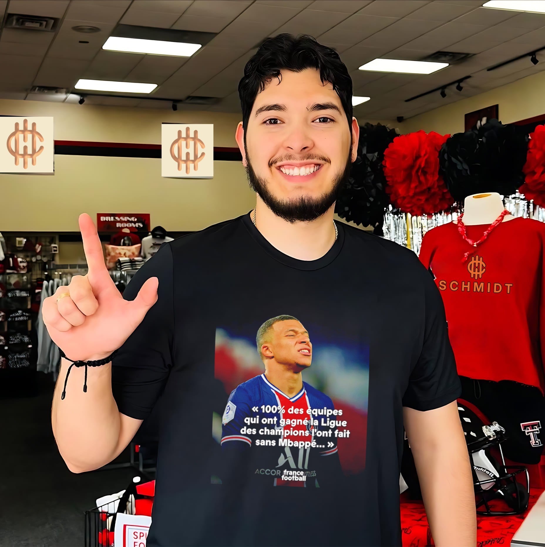 Mbappé PSG Champions League Joke Meme shirt