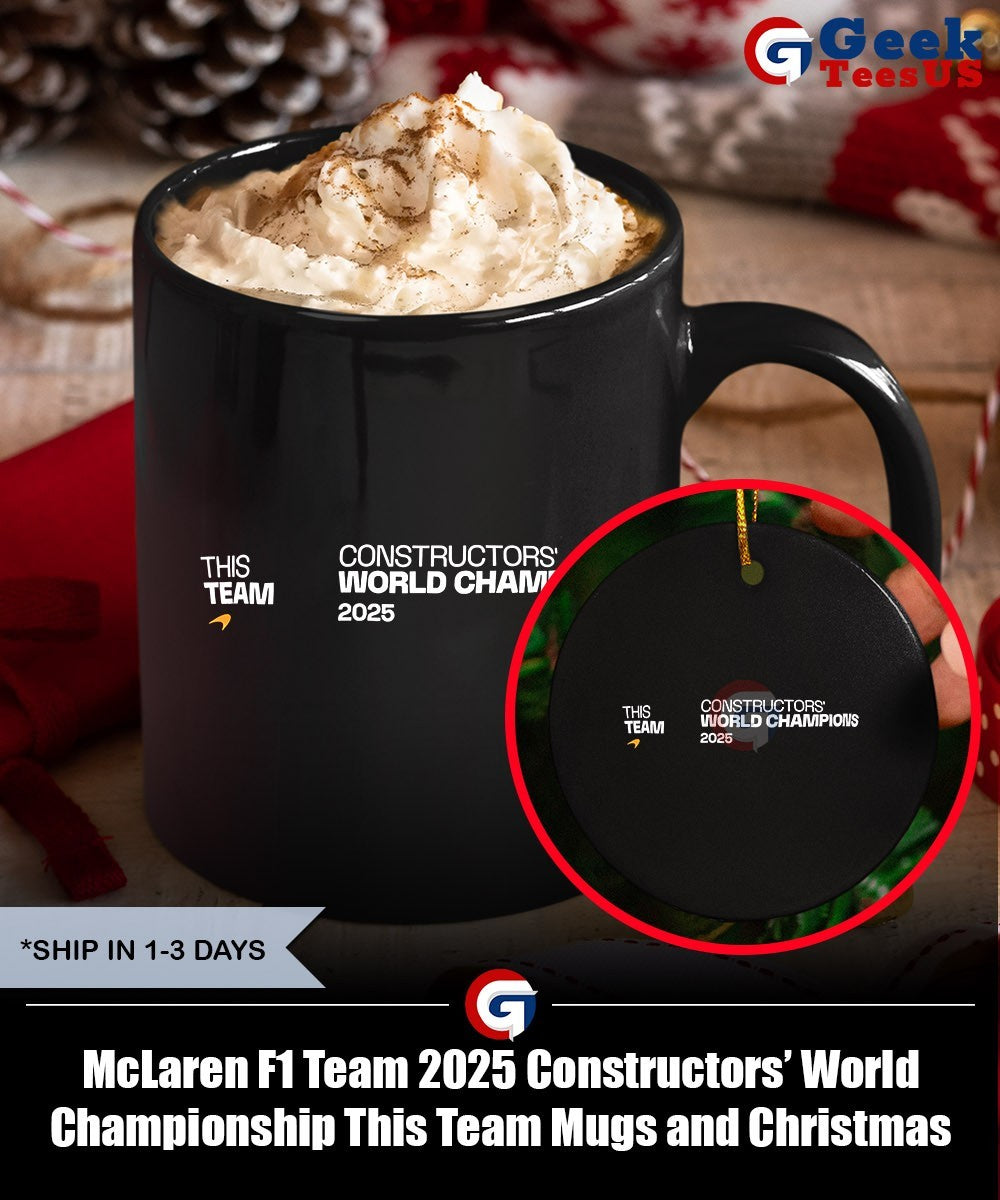 McLaren F1 Team 2025 Constructors’ World Championship This Team shirt