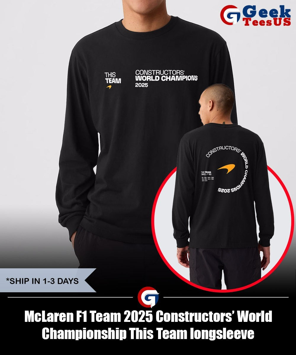 McLaren F1 Team 2025 Constructors’ World Championship This Team shirt