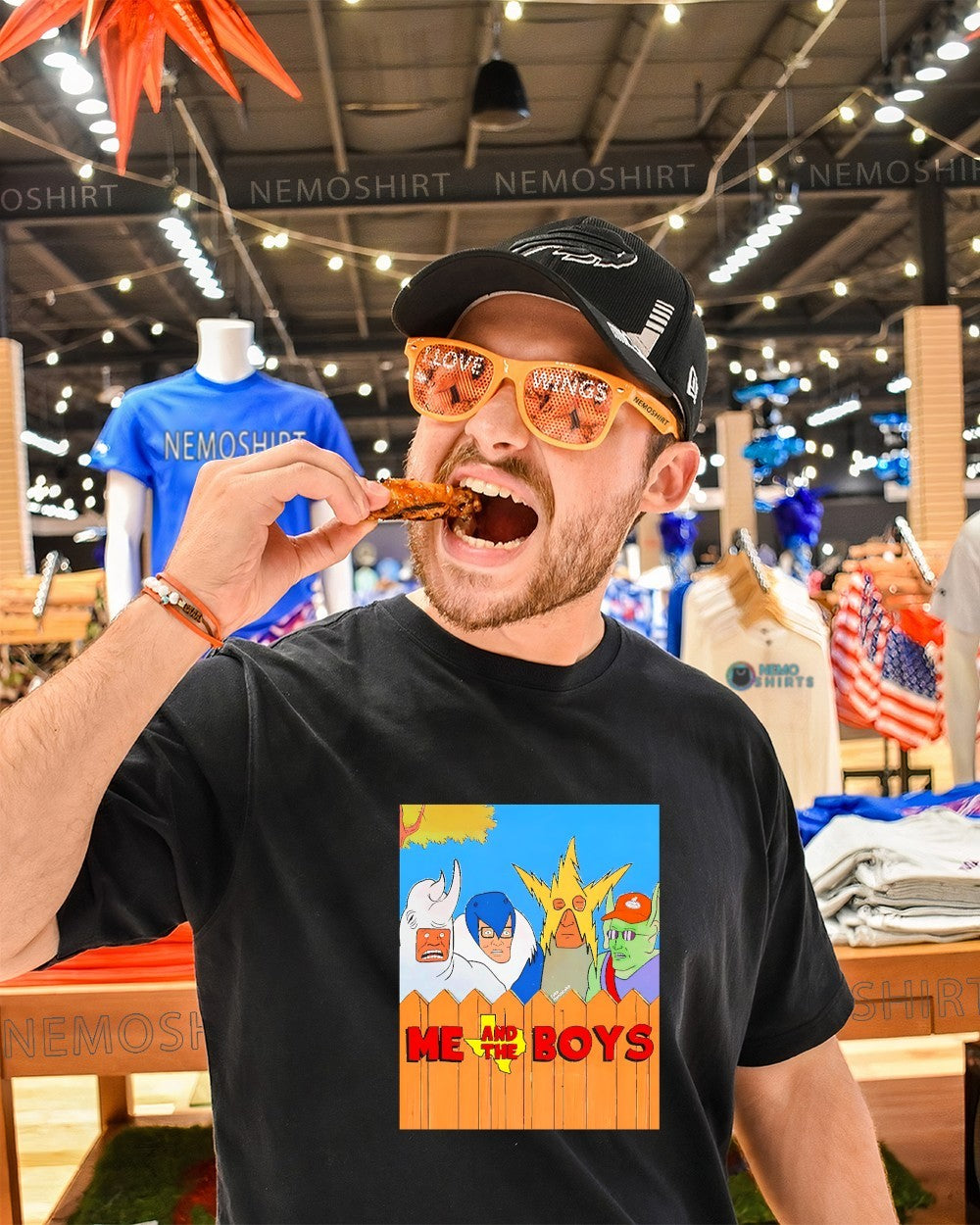 Me and the boys King of the Hill series cartoon shirt