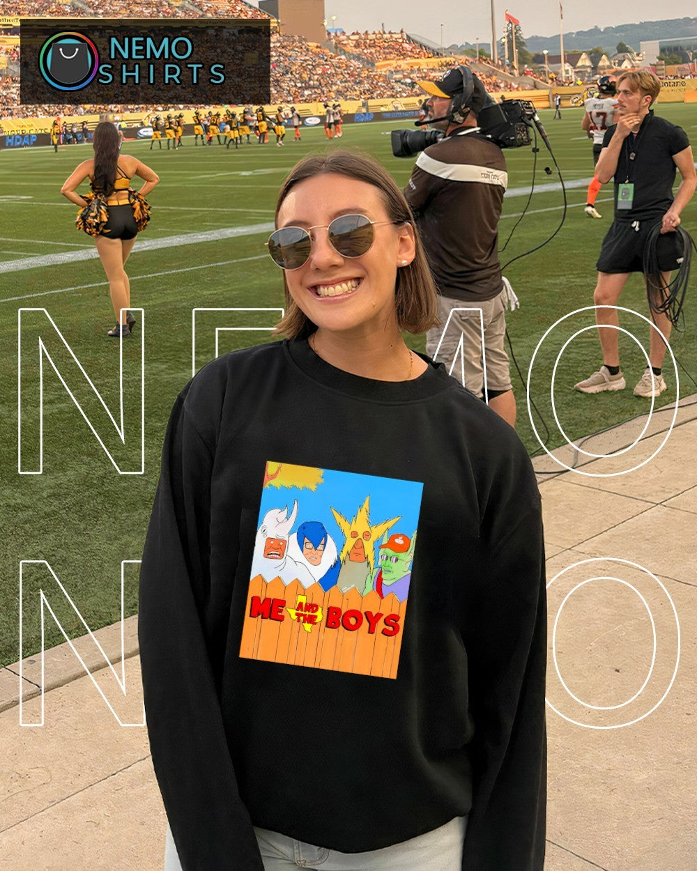 Me and the boys King of the Hill series cartoon shirt