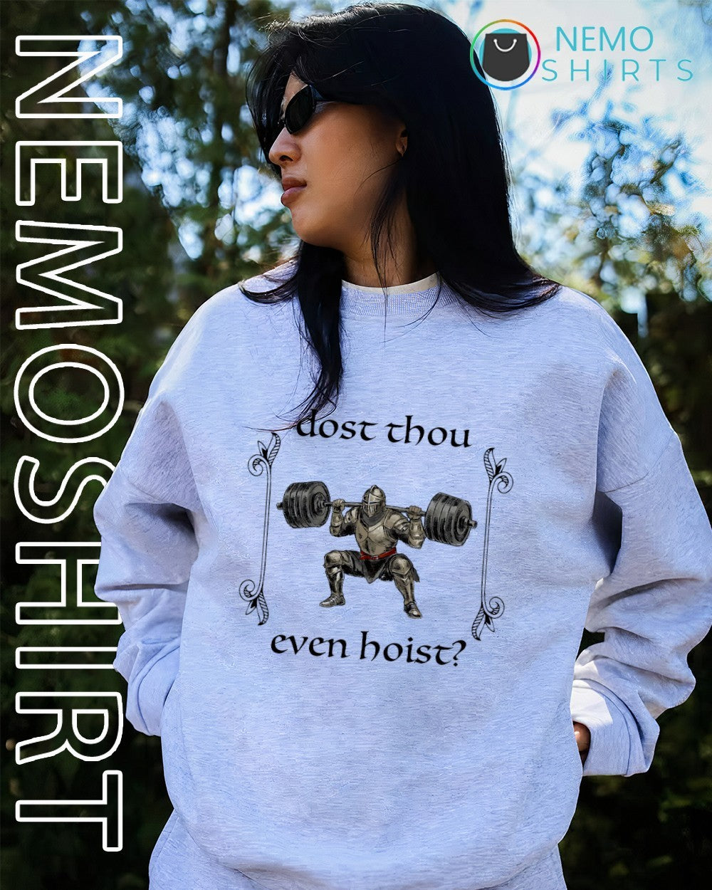 Medieval Knight Gym dost thou even hoist shirt