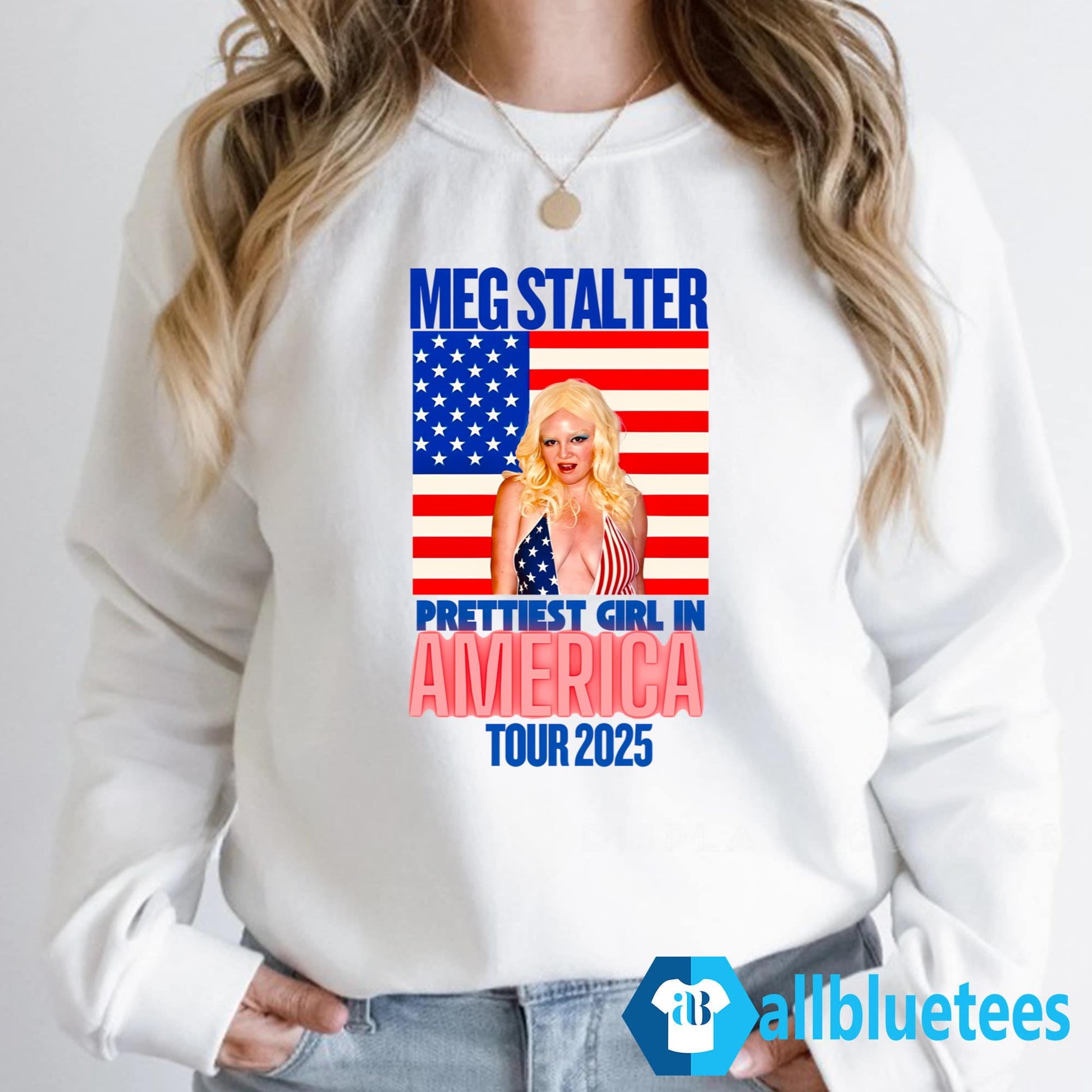 Megan Stalter Prettiest Girl In America Tour 2025 Shirt