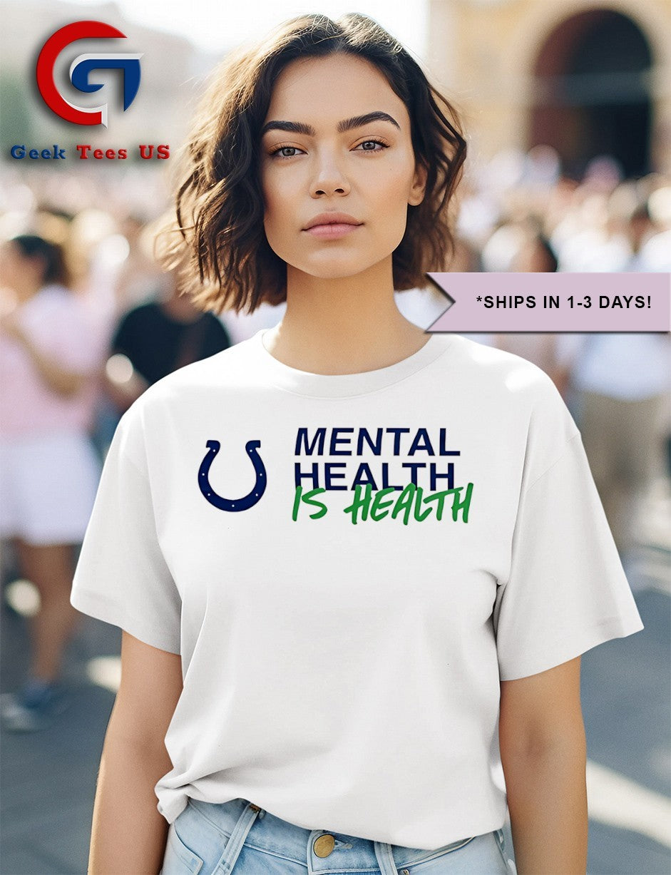 Mental Health Indianapolis Colts football shirt