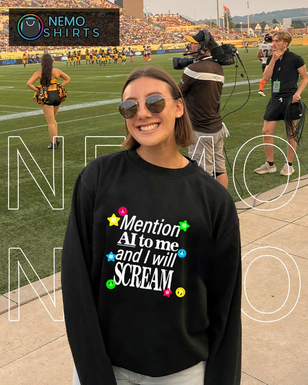 Mention AI to me and I will scream shirt
