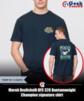 Merab Dvalishvili UFC 320 Bantamweight Champion signature shirt