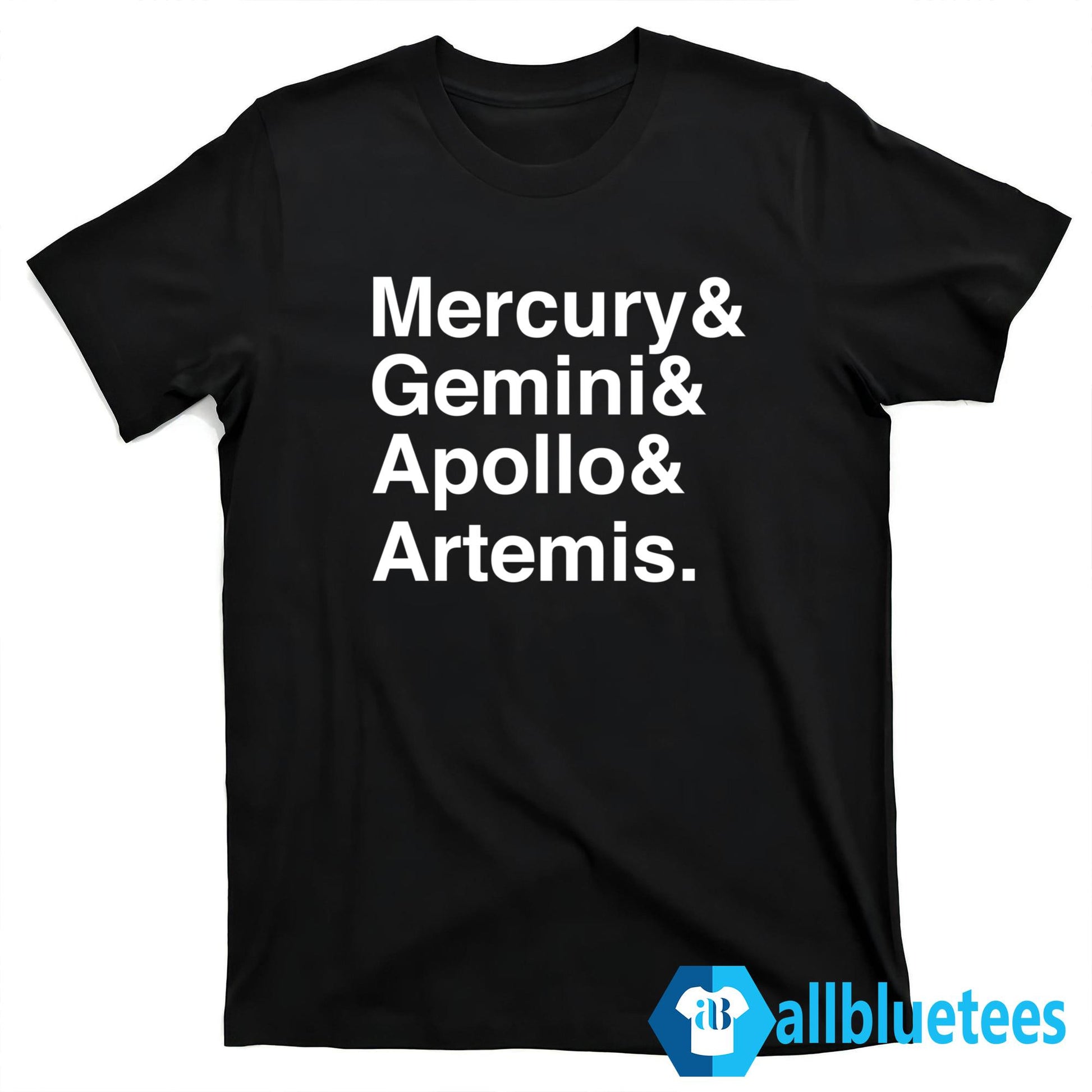 Mercury Gemini Apollo Artemis Shirt