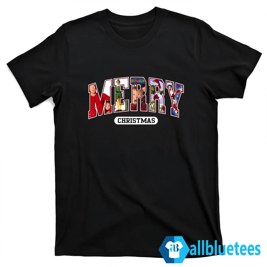Merry Christmas 90s Movies Shirt