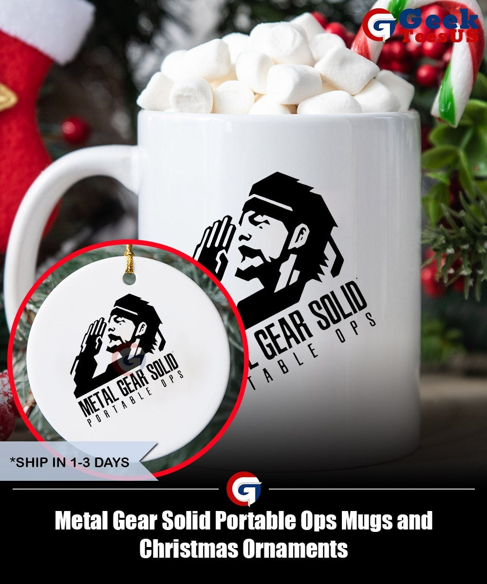Metal Gear Solid Portable Ops shirt