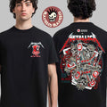 Metallica X American Red Cross 2026 Blood Drive Las Vegas Life Burns Faster Two Sided T-Shirt