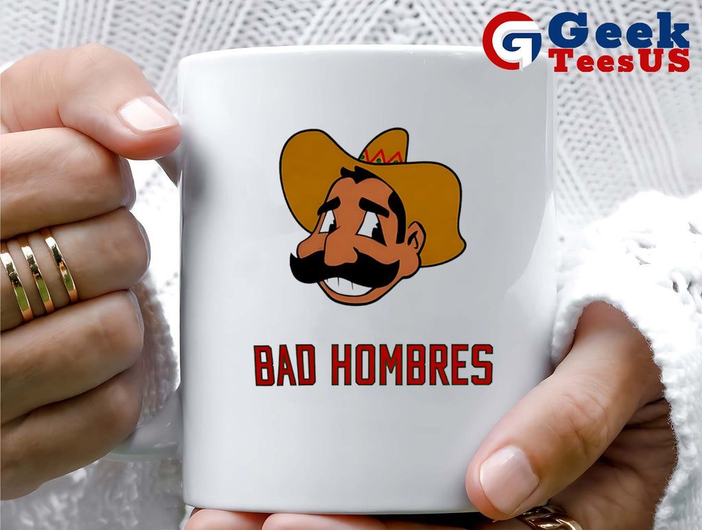 Mexican Mustache Bad Hombres shirt
