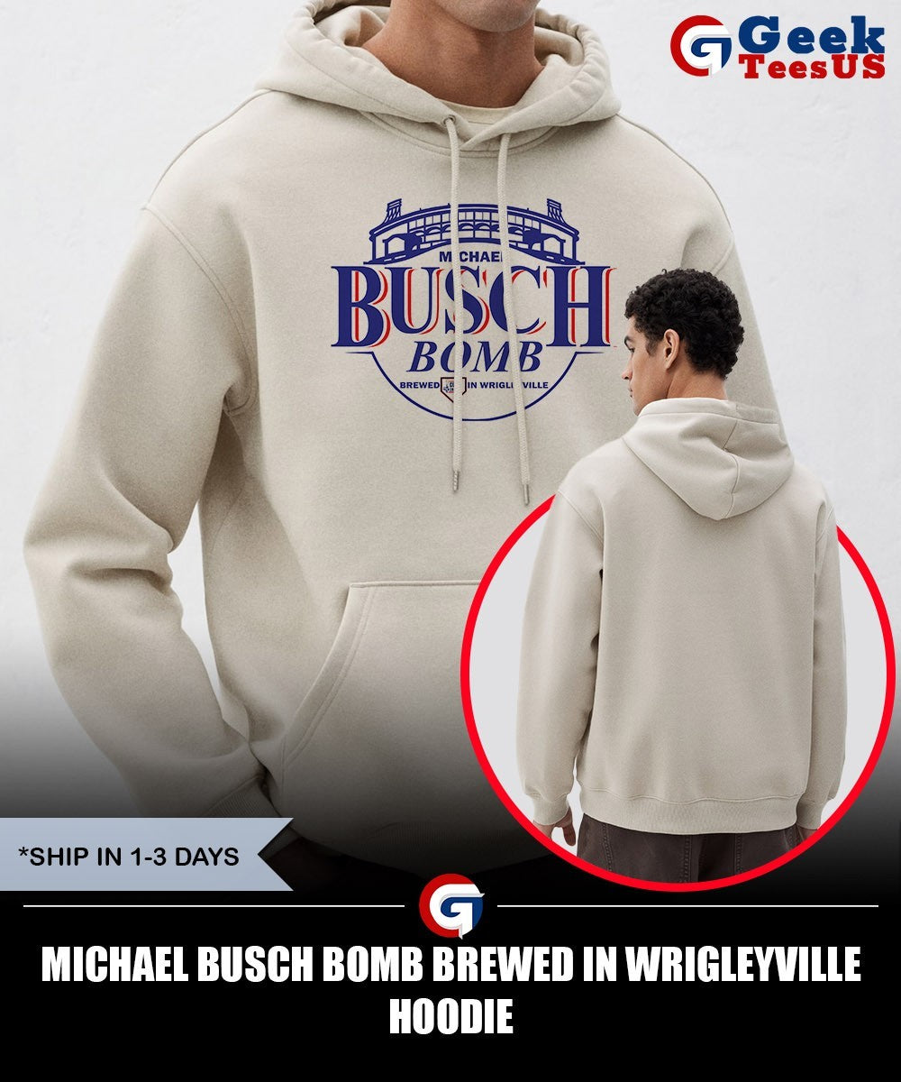 Michael Busch Bomb Brewed In Wrigleyville shirt