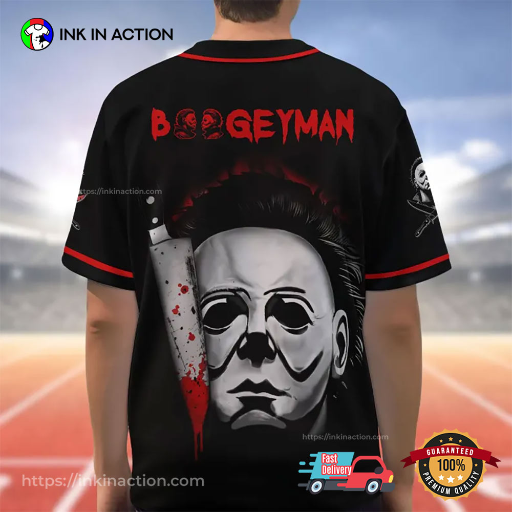 Michael Myers Halloween Killer Baseball Jersey