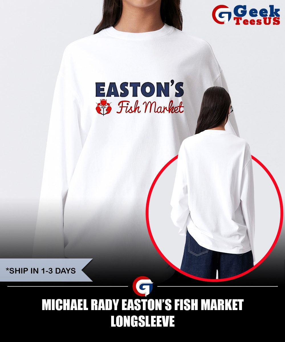 Michael Rady Easton’s Fish Market shirt