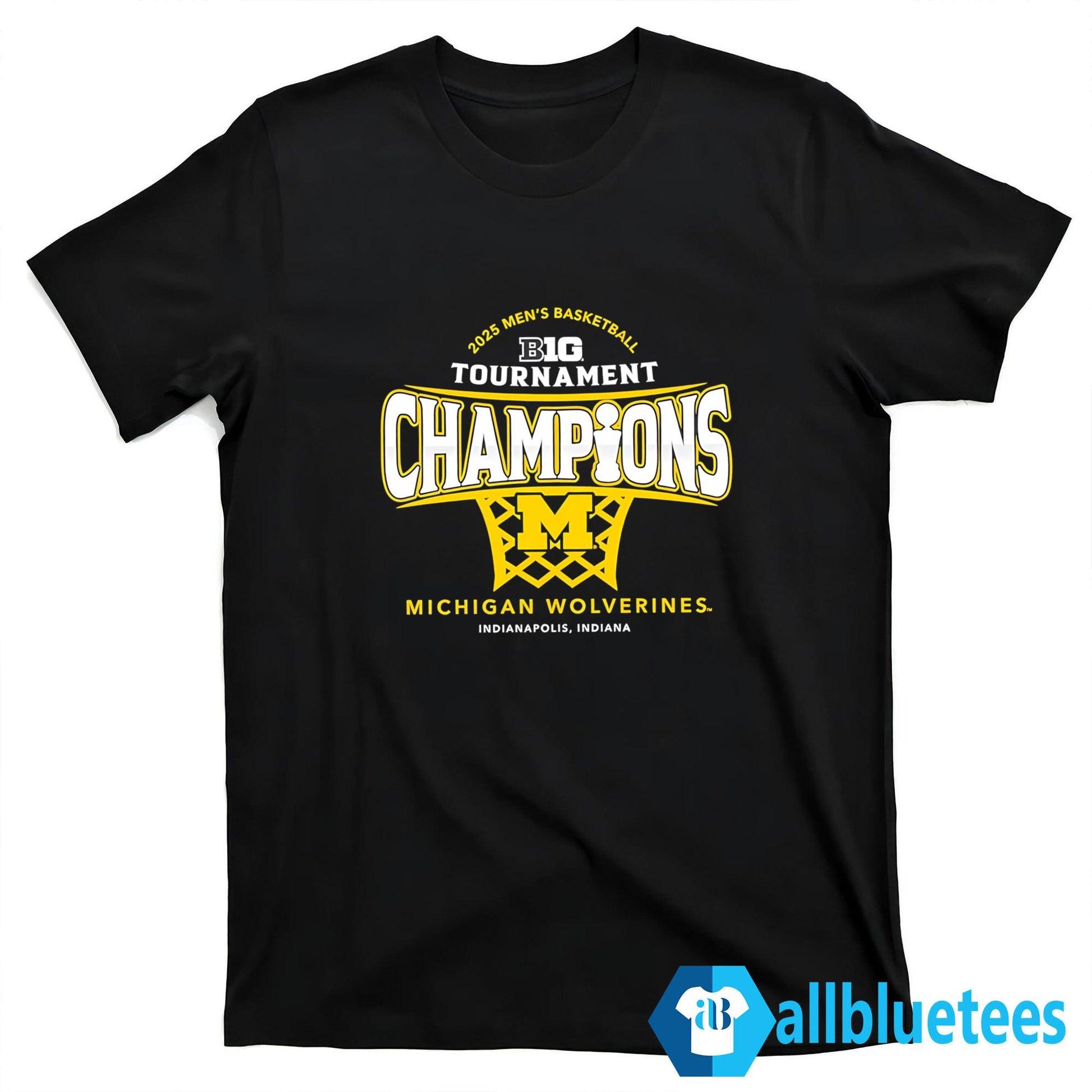 Michigan 2025 Big Ten Tournament Champions Shirt