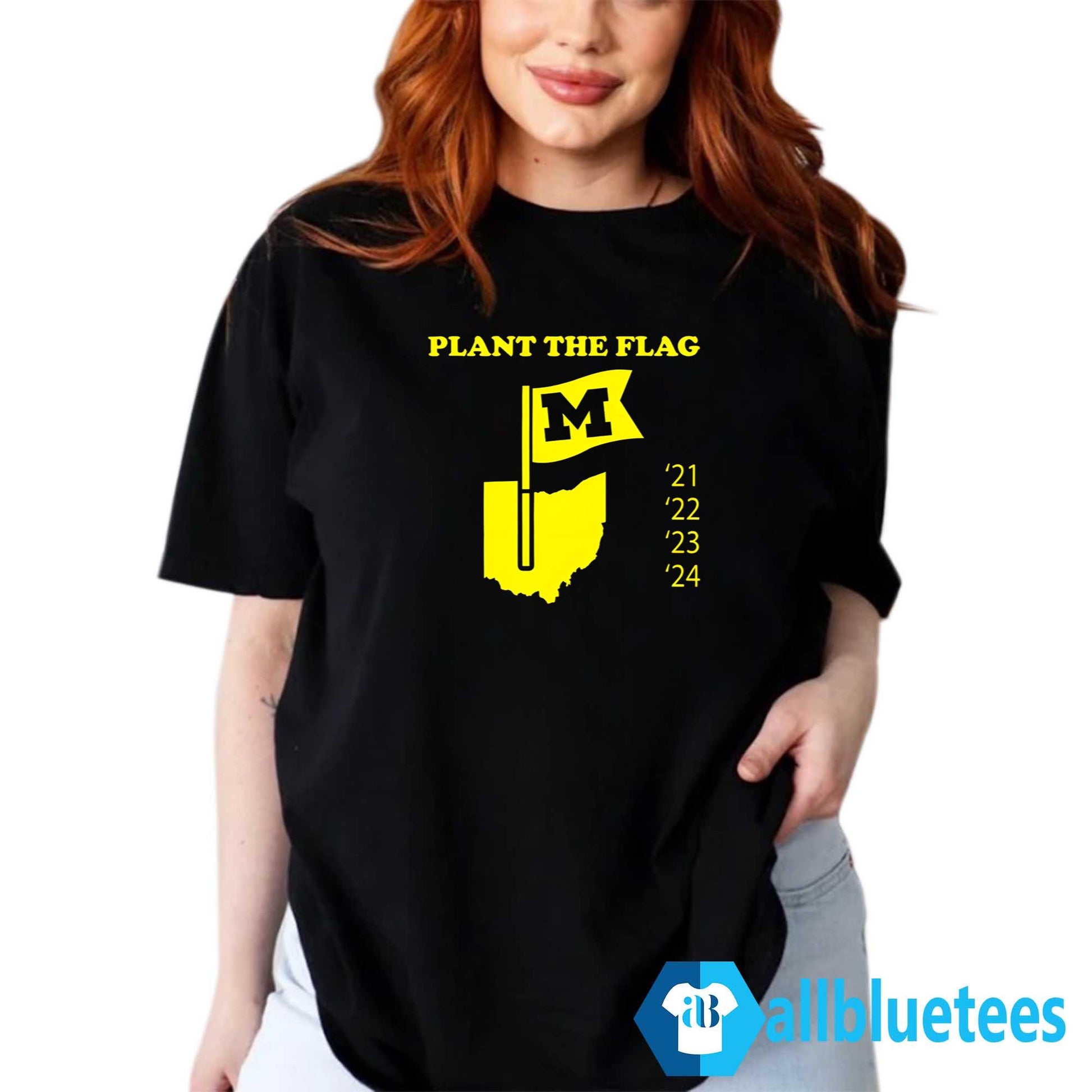 Michigan Plant The Flag 21 22 23 24 Shirt
