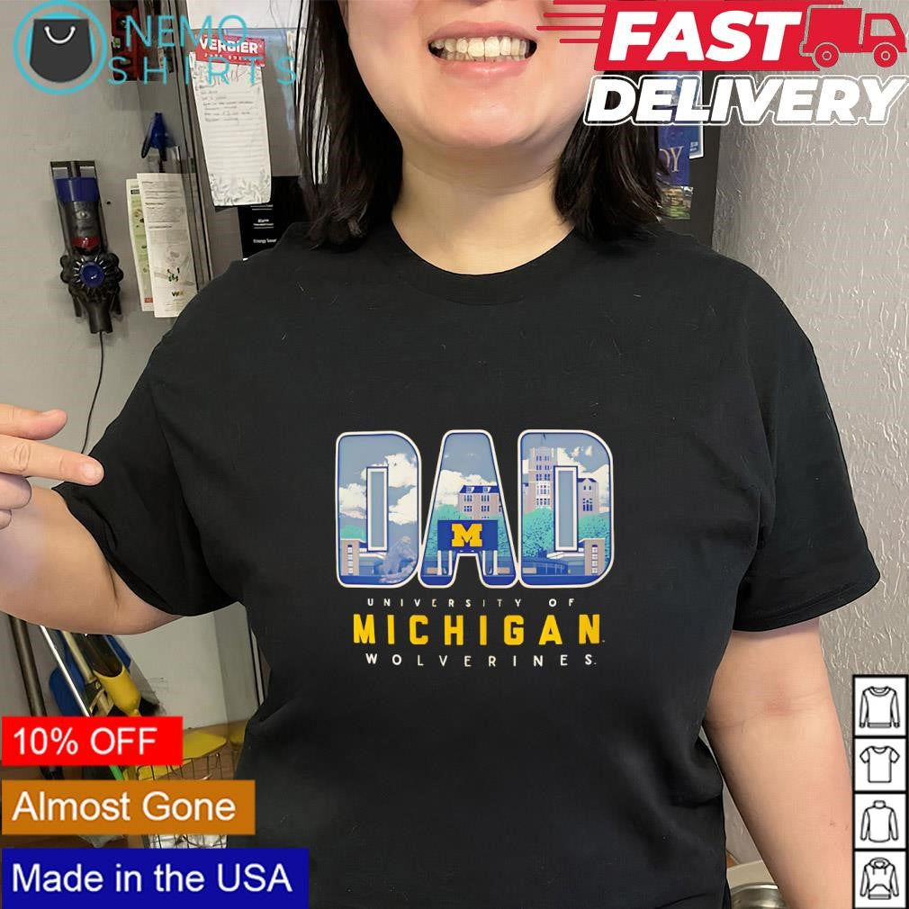 Michigan Wolverines Father’s Day Campus shirt