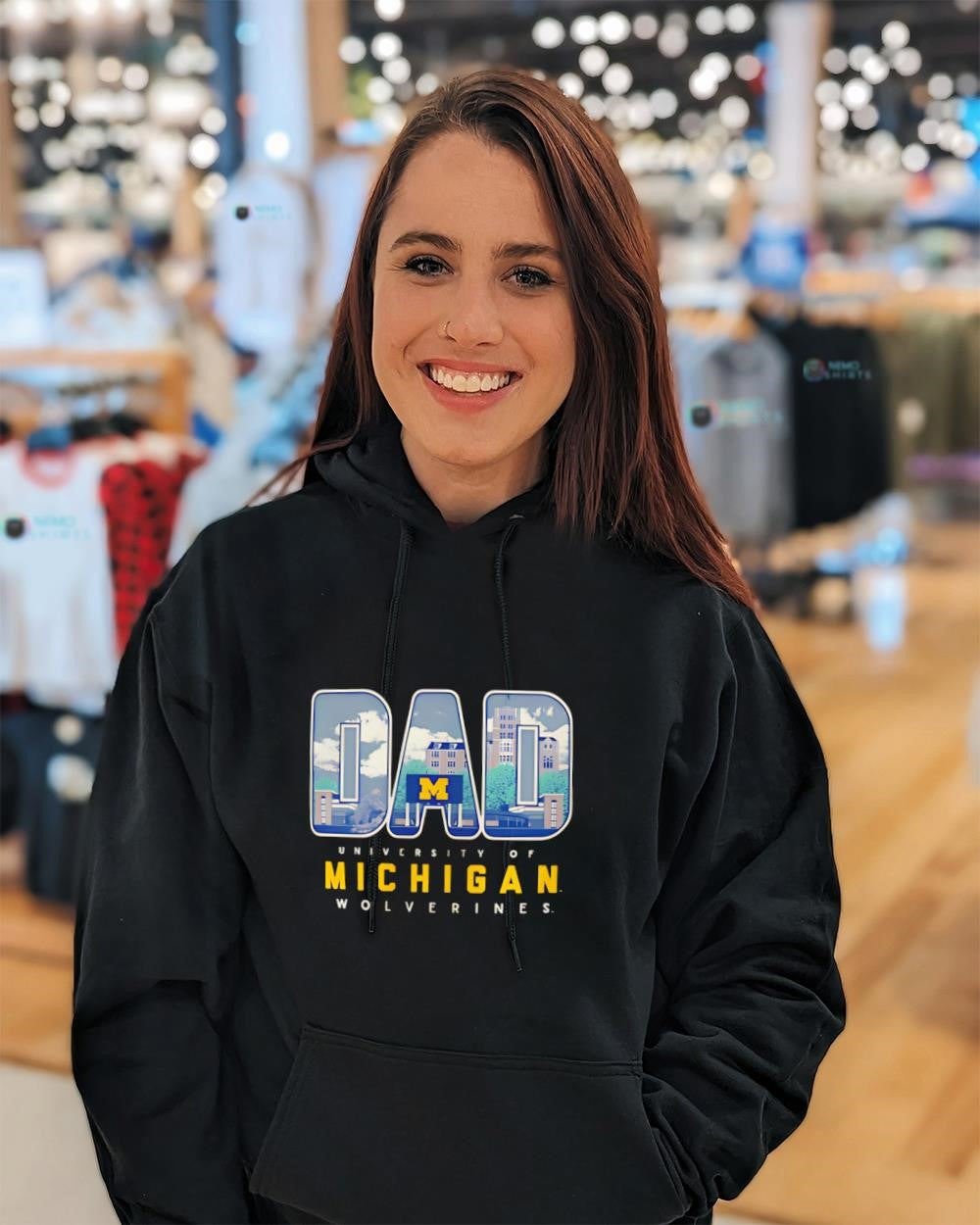 Michigan Wolverines Father’s Day Campus shirt
