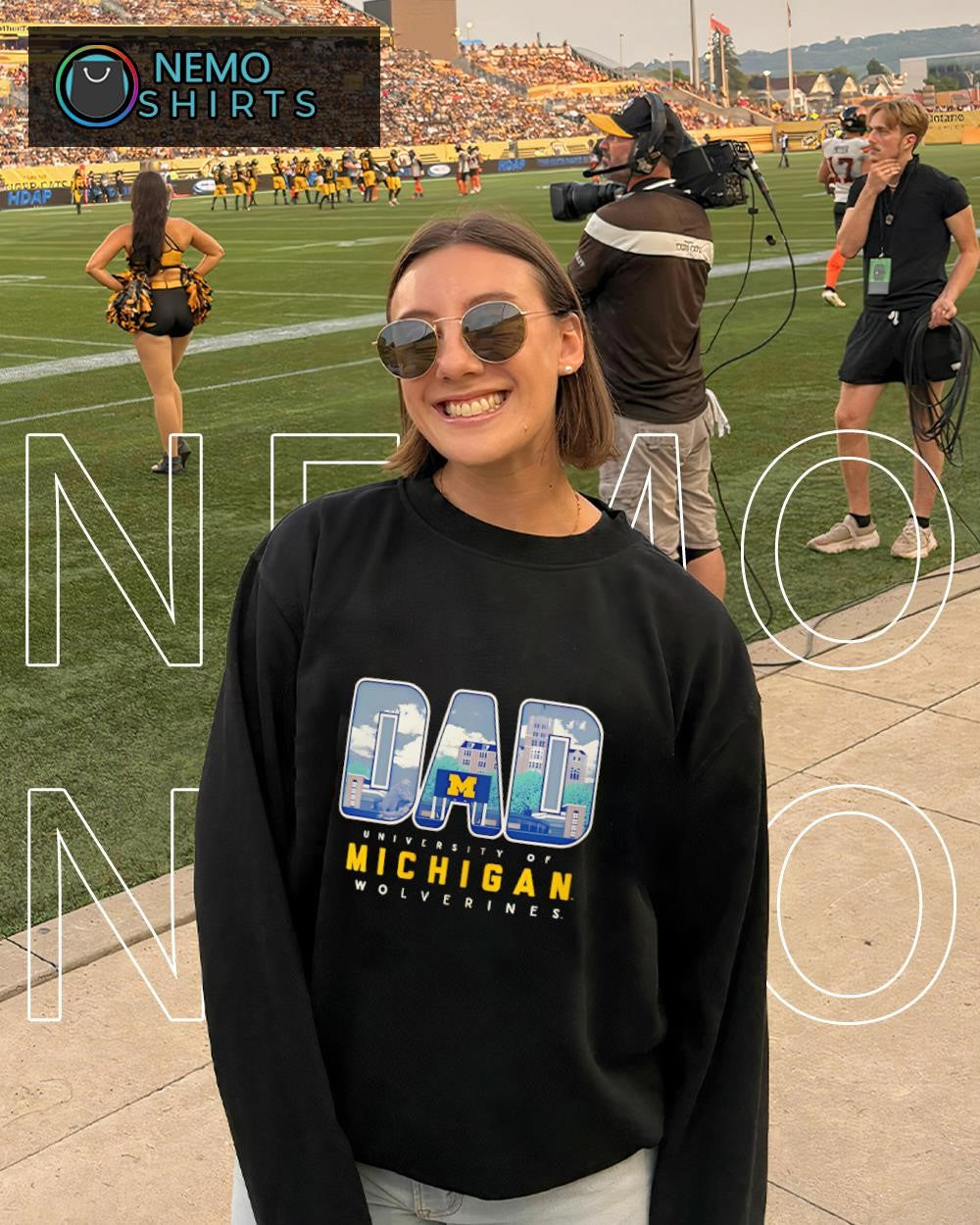 Michigan Wolverines Father’s Day Campus shirt