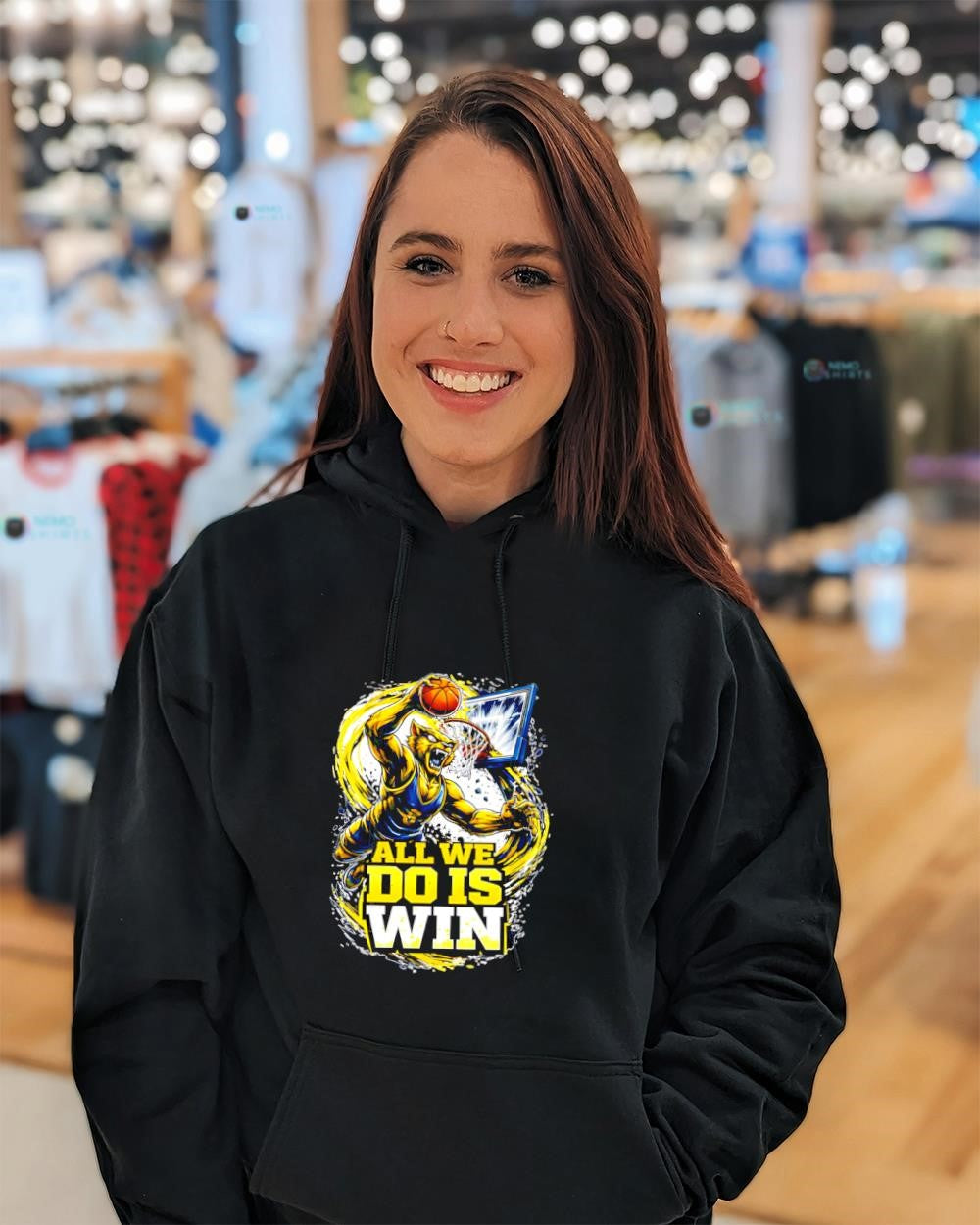 Michigan Wolverines mascot all we do is win shirt