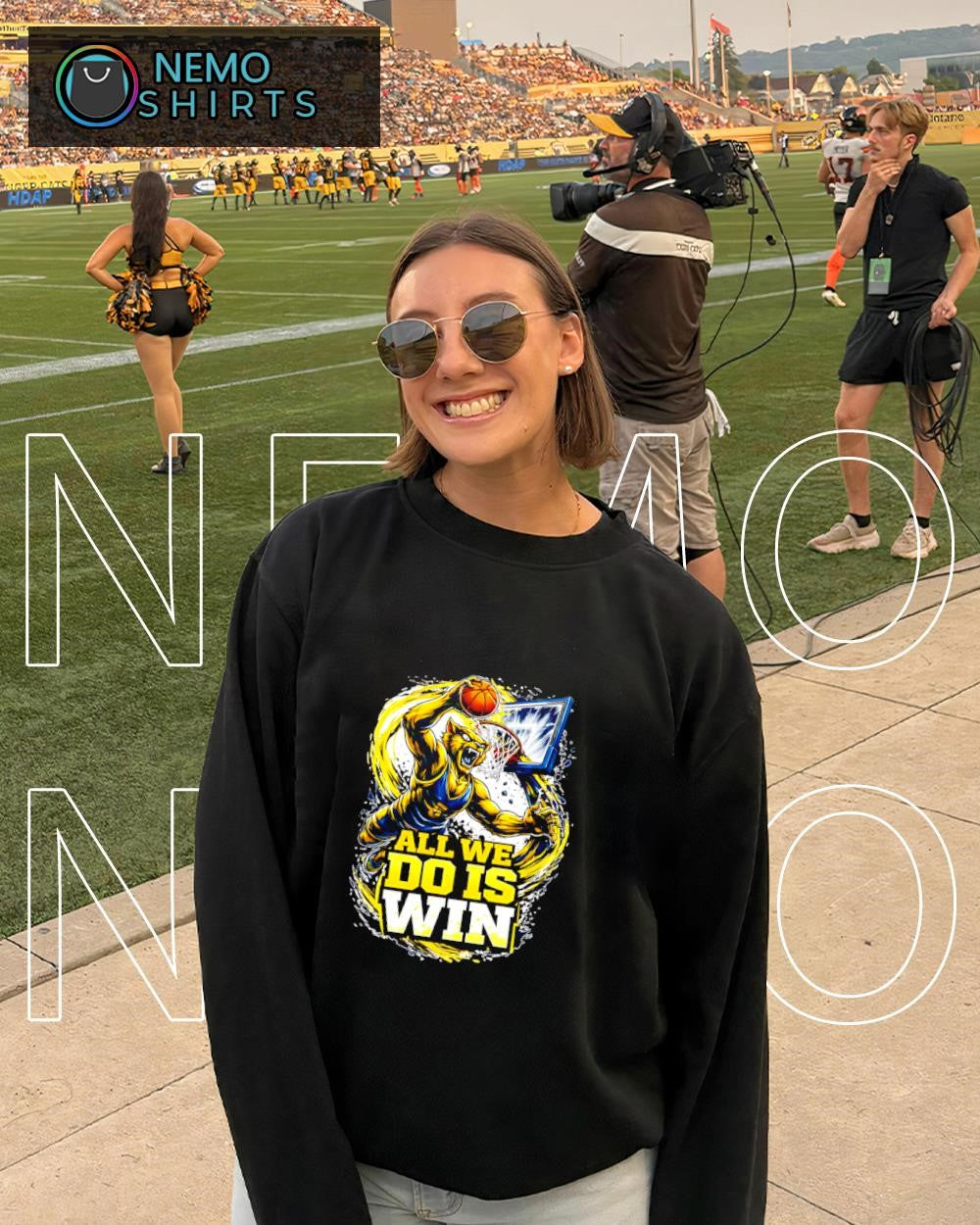 Michigan Wolverines mascot all we do is win shirt