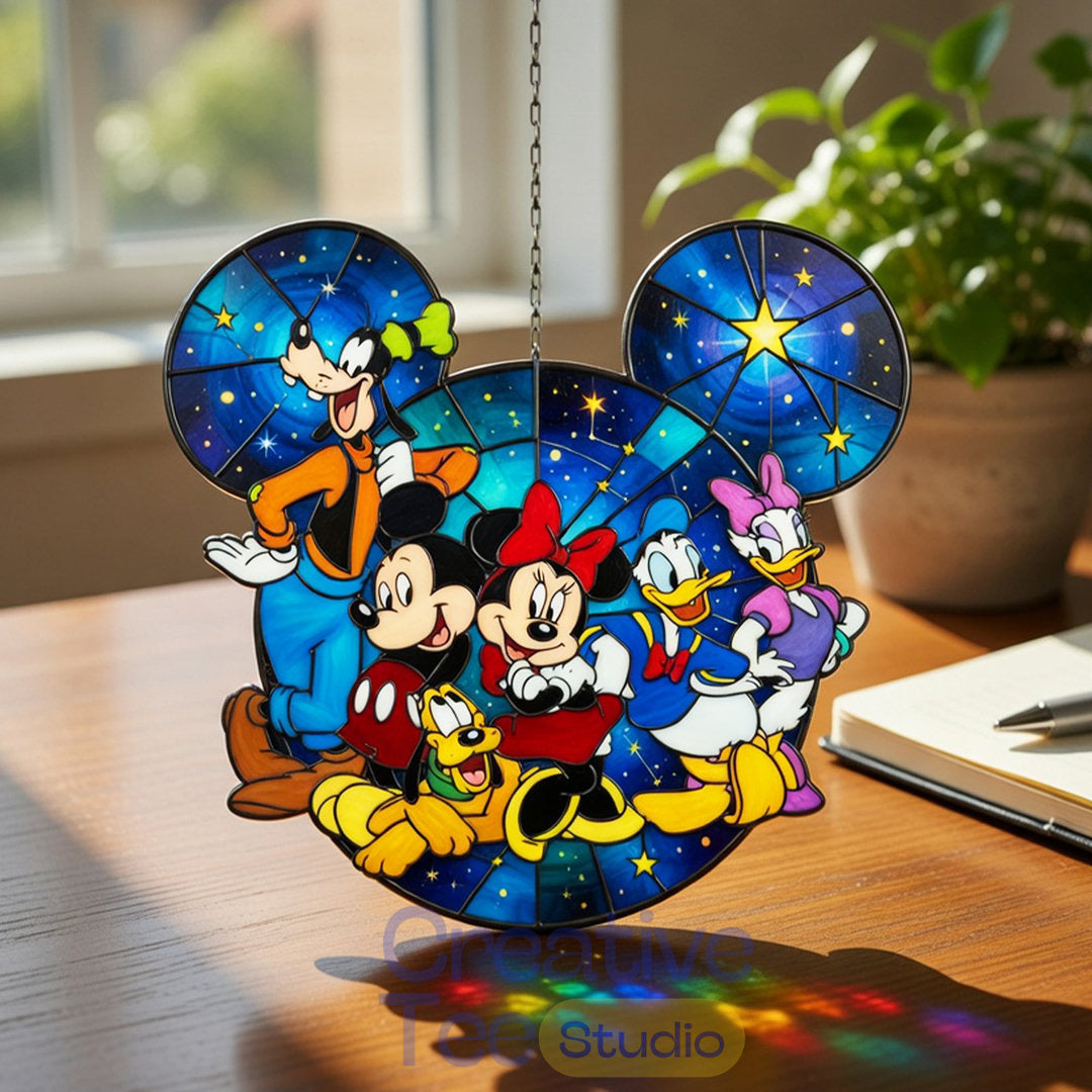 Mickey Mouse & Friends Premium Suncatcher Home Decor