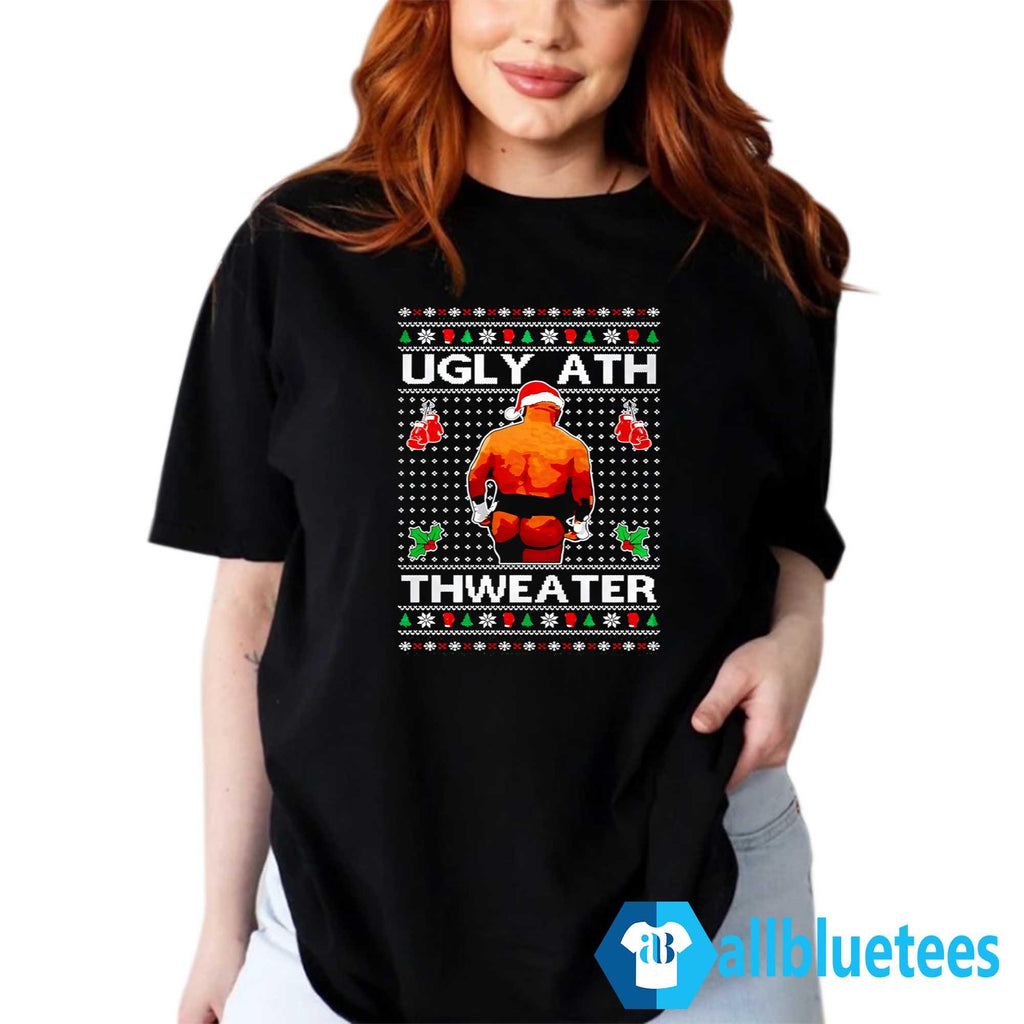 Mike Tyson Ugly Ath Thweater Christmas Sweater