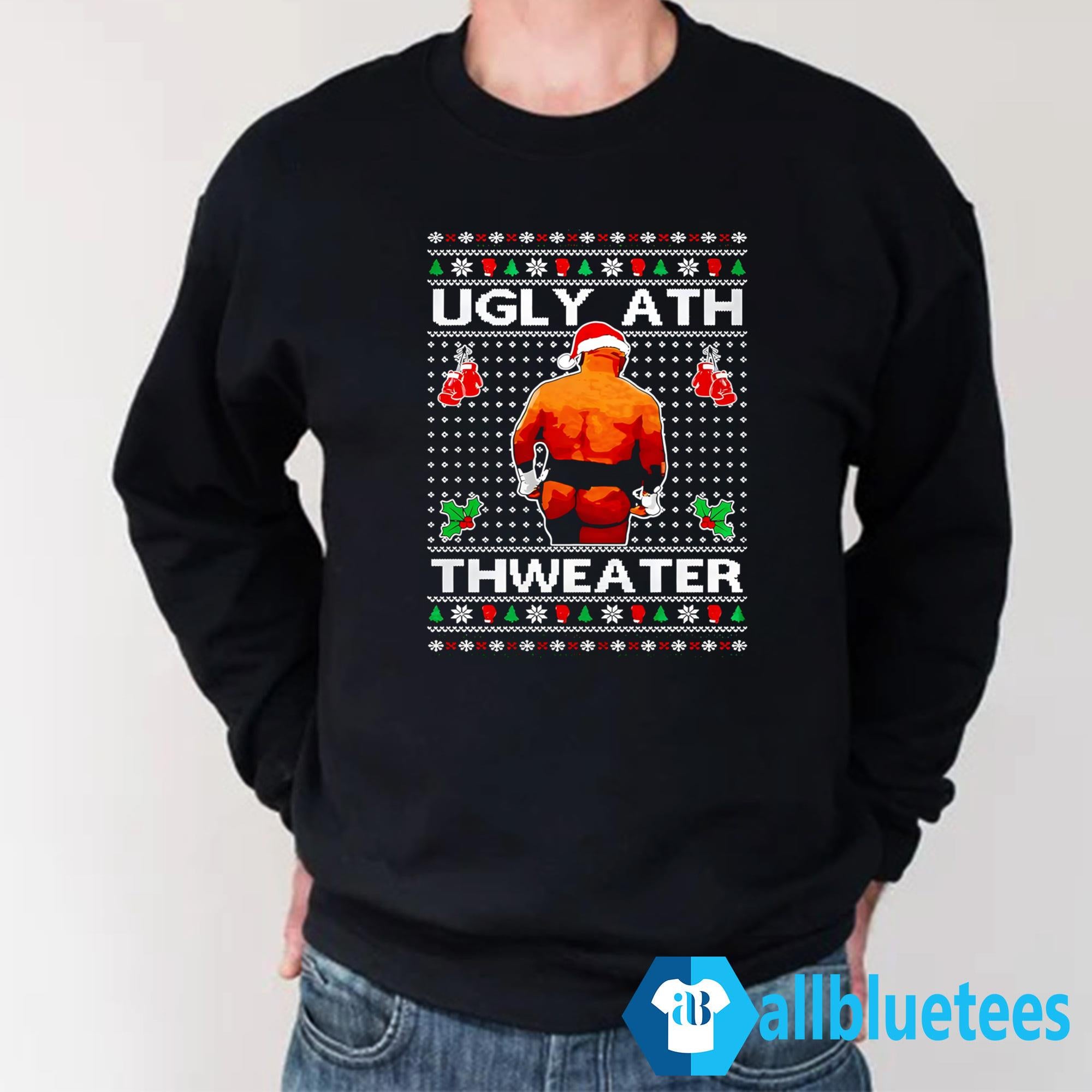 Mike Tyson Ugly Ath Thweater Christmas Sweater