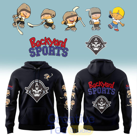 Milwaukee Admirals Backyard Sports Night Hoodie