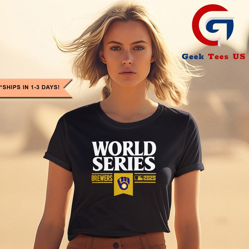 Milwaukee Brewers baseball World Series Baseball 2025 shirt