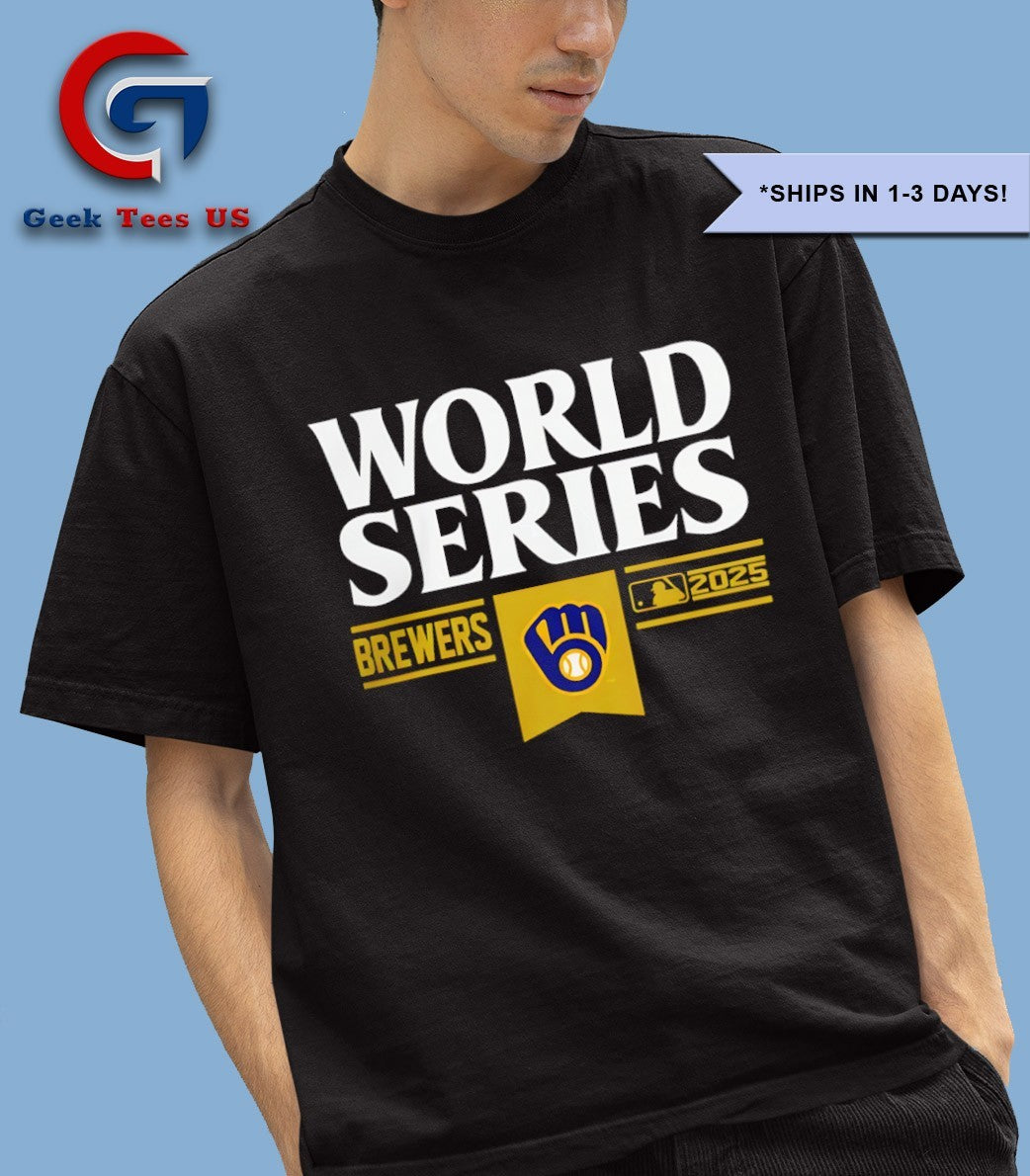 Milwaukee Brewers baseball World Series Baseball 2025 shirt