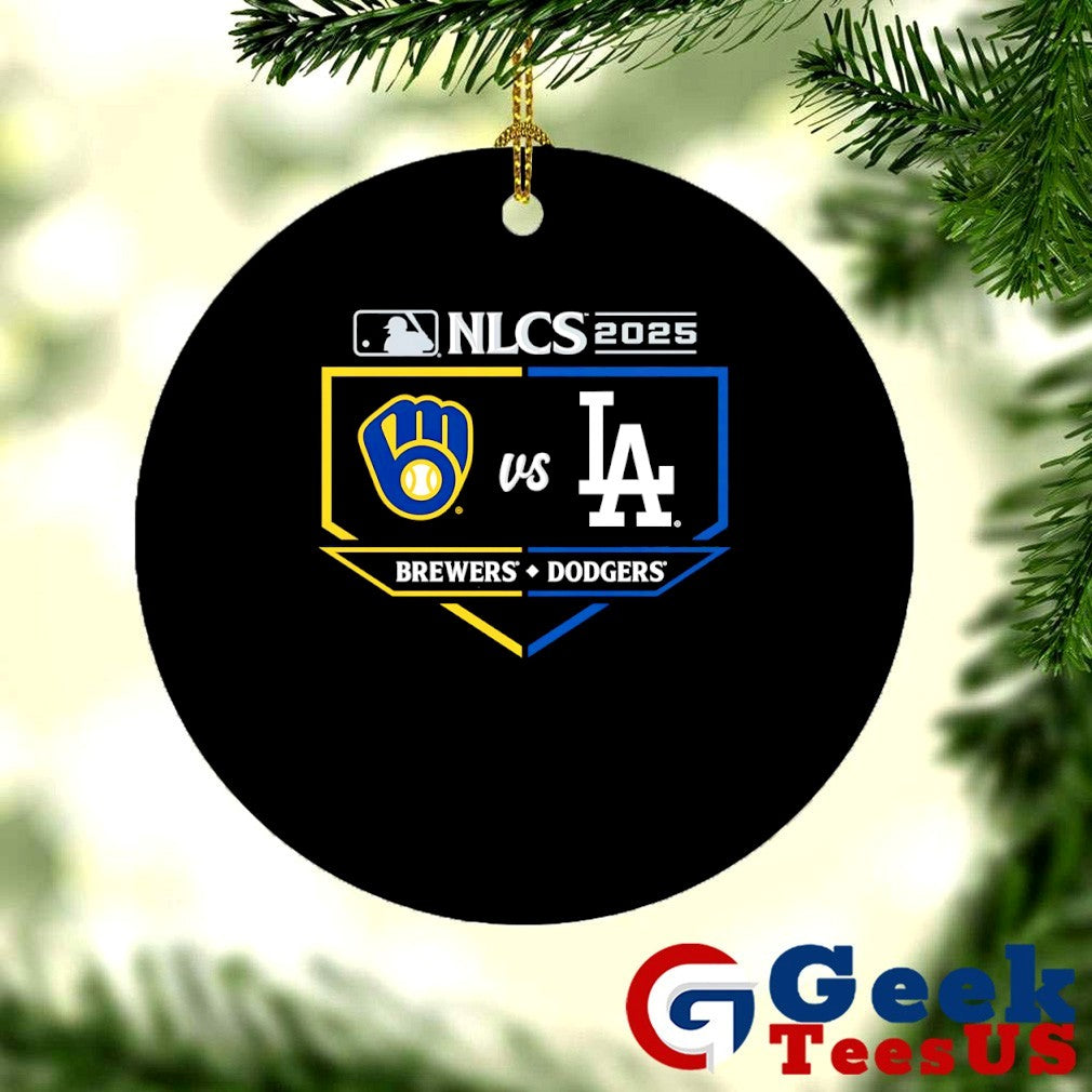 Milwaukee Brewers vs Los Angeles Dodgers 2025 National League Championship Series matchup shirt