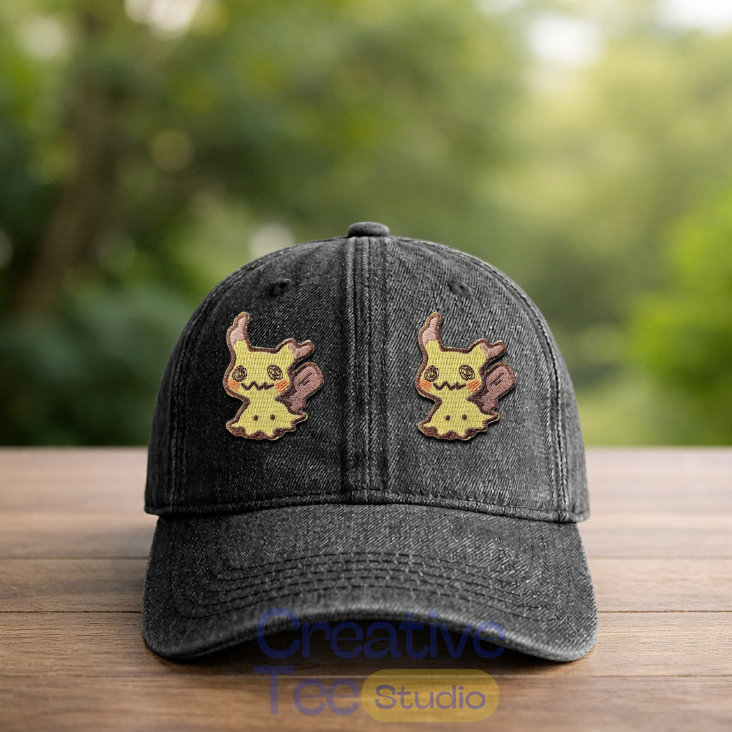 Mimikyu Embroidered Iron-On Patch