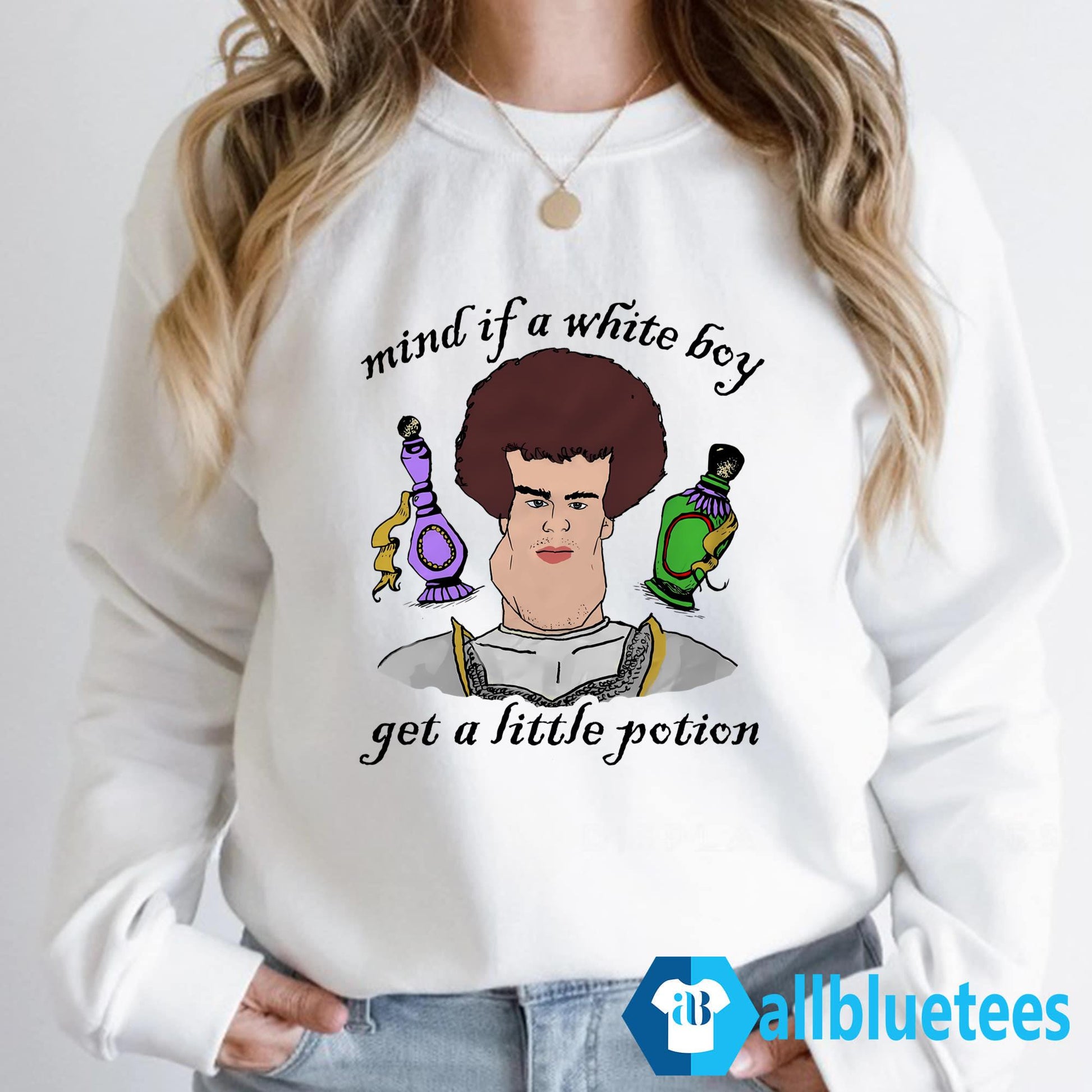 Mind If A White Boy Get A Little Potion Shirt