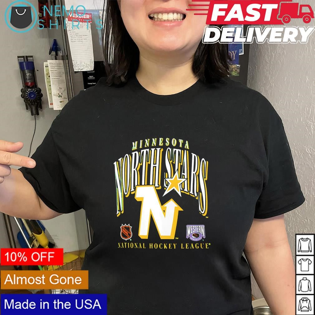 Minnesota North Stars National Hockey League logo shirt