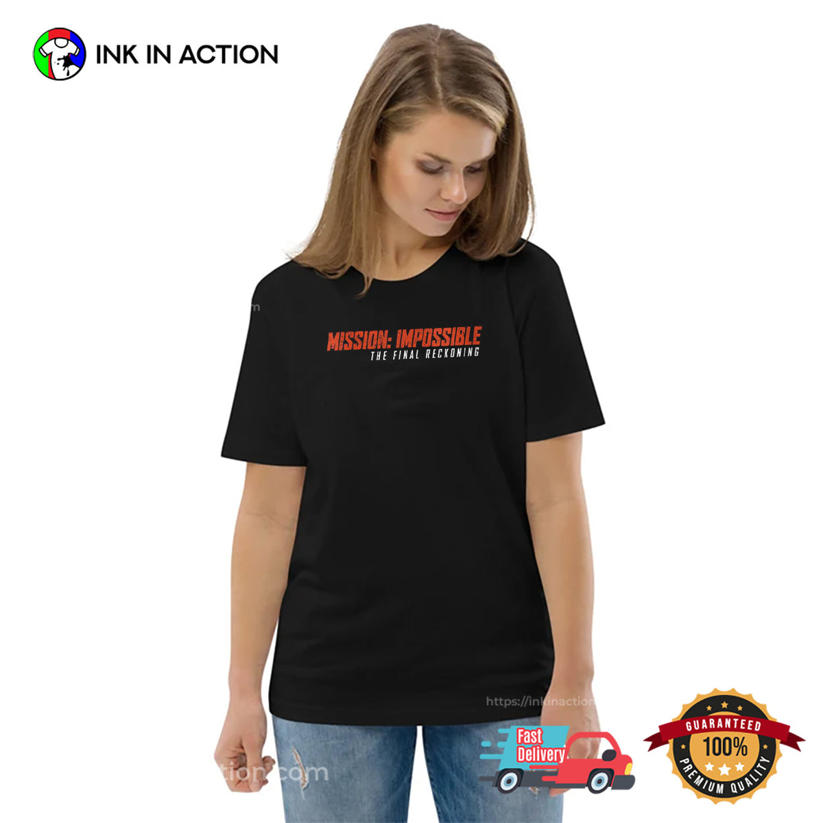 Mission Impossible The Final Reckoning Logo T-shirt
