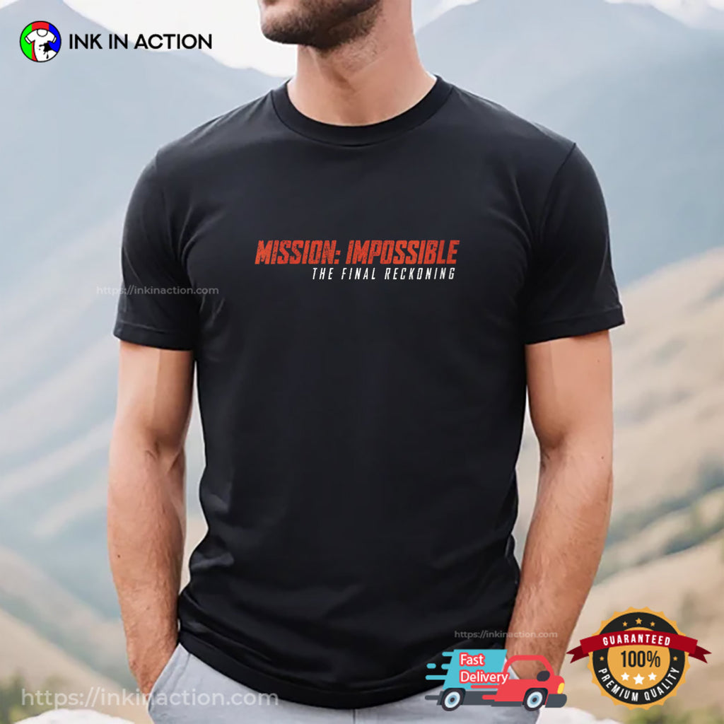 Mission Impossible The Final Reckoning Logo T-shirt