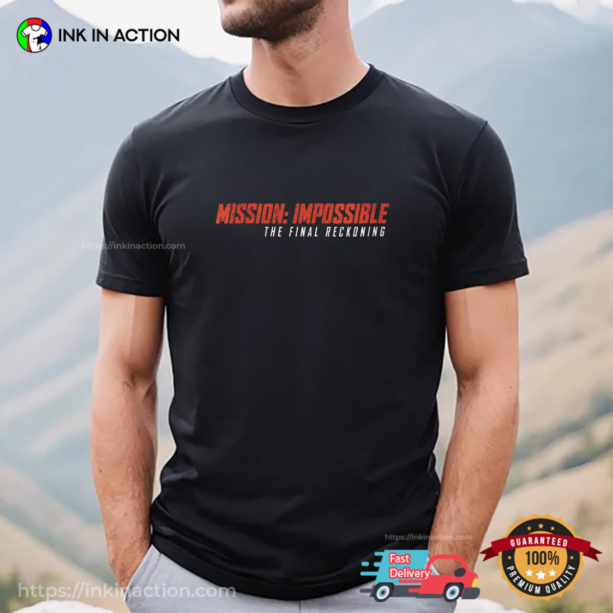 Mission Impossible The Final Reckoning Logo T-shirt