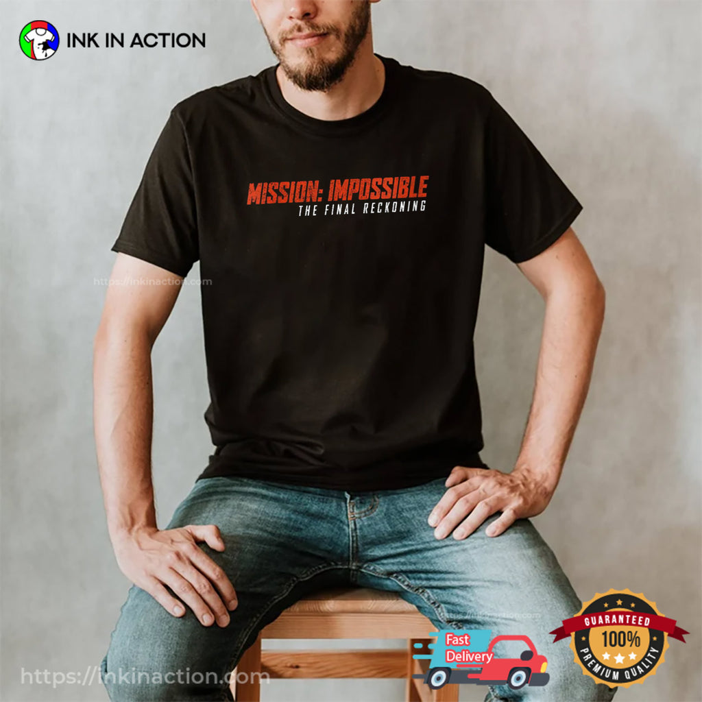 Mission Impossible The Final Reckoning Logo T-shirt