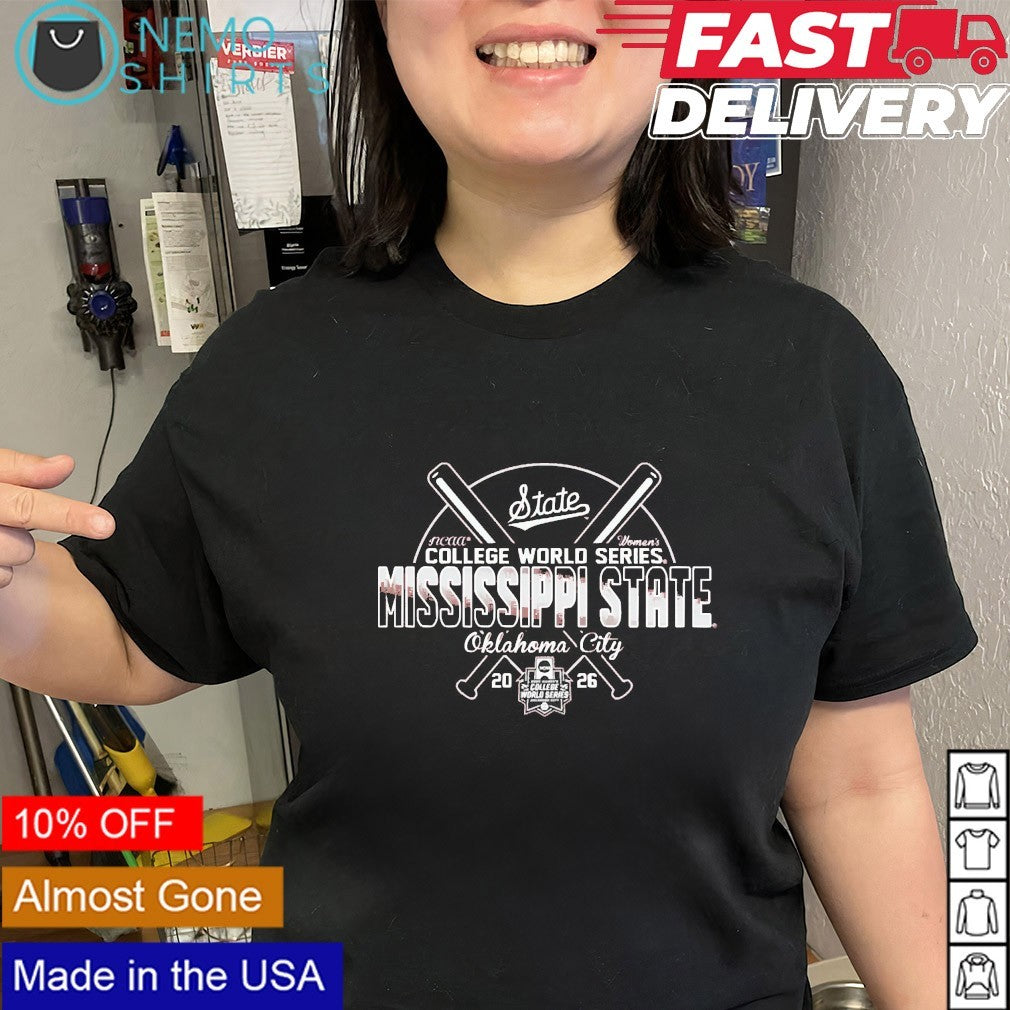 Mississippi State Bulldogs softball 2026 college world series shirt