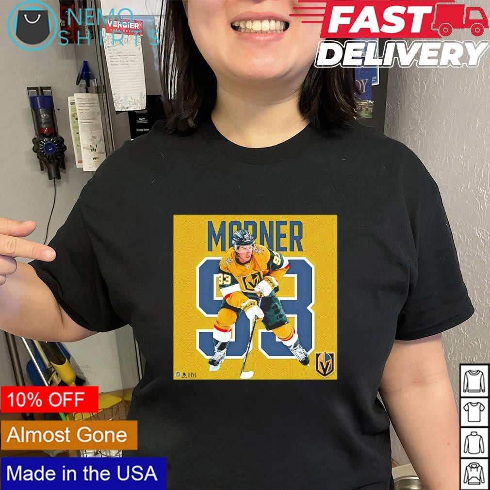 Mitch Marner Vegas Golden Knights jersey number 93 player logo shirt